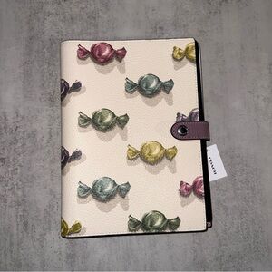 Coach Multicolor Candy Print Notebook